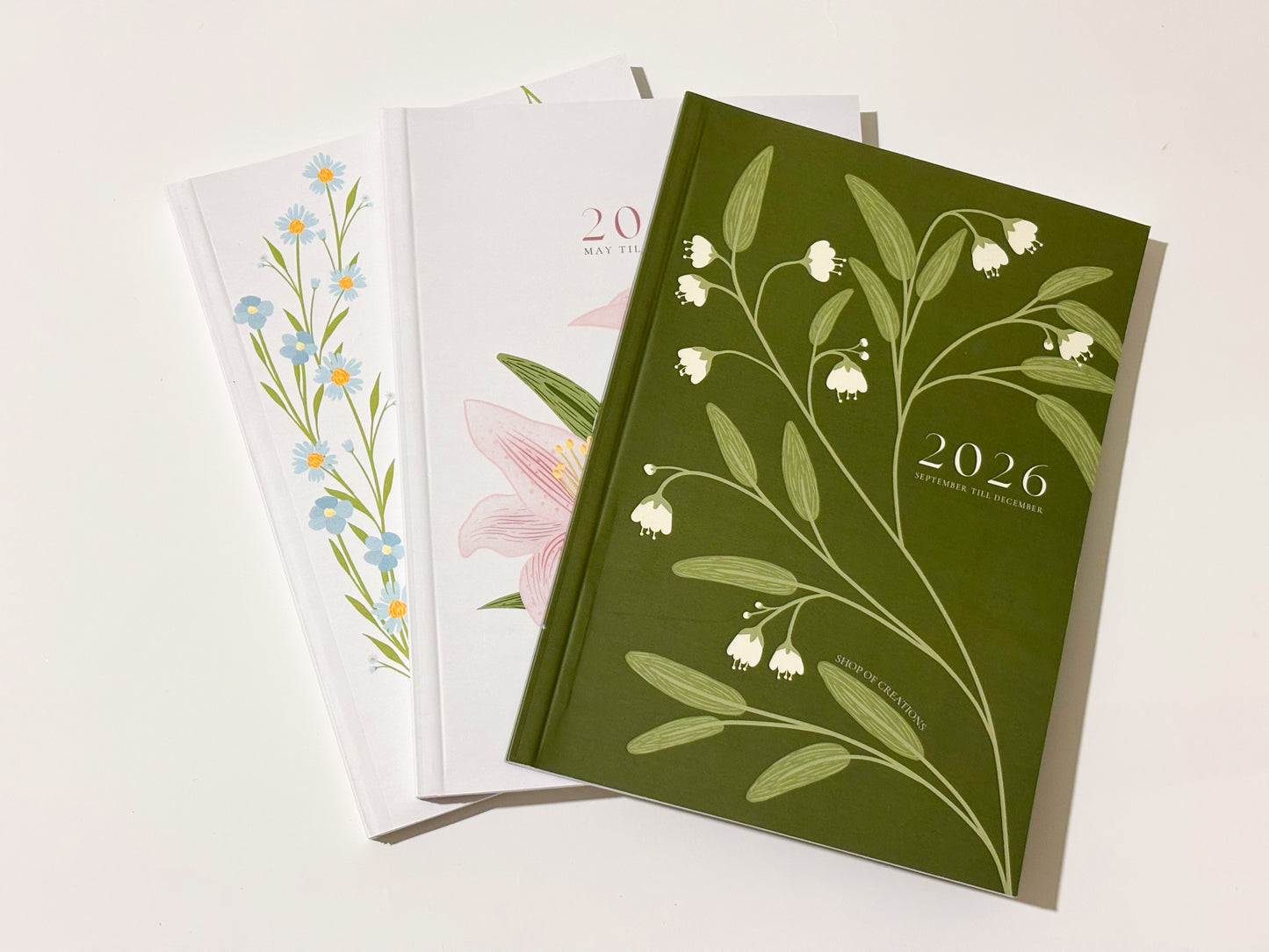 x2026 Daily Planners Set (3 Books)