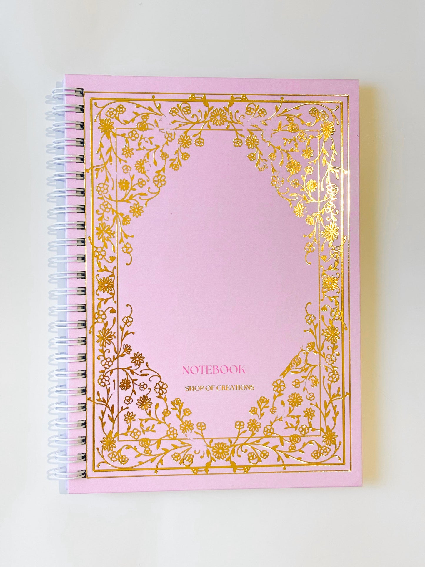 A5 Hardcover Notebook with planning sections