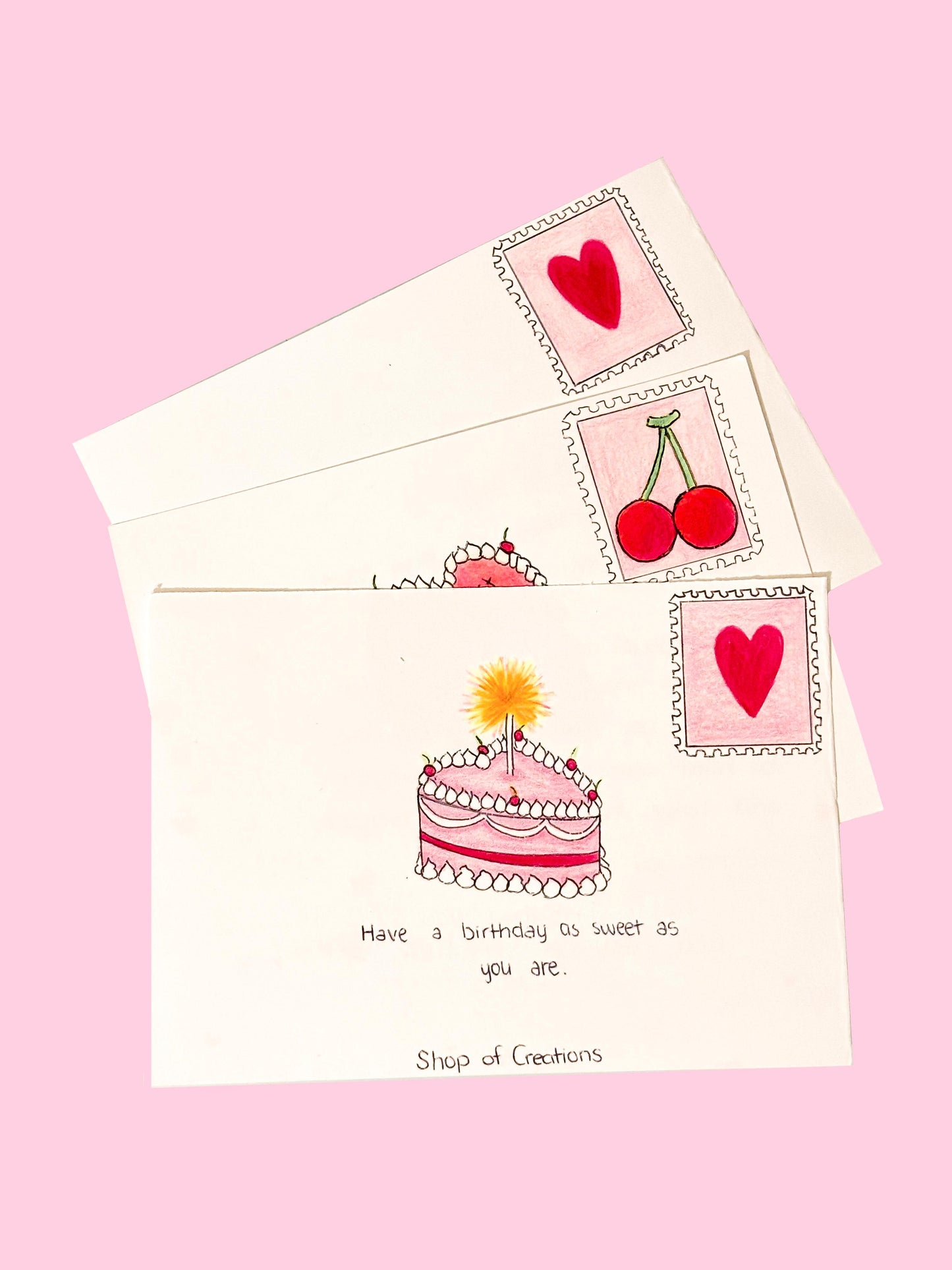 Hand-drawn Gift Cards