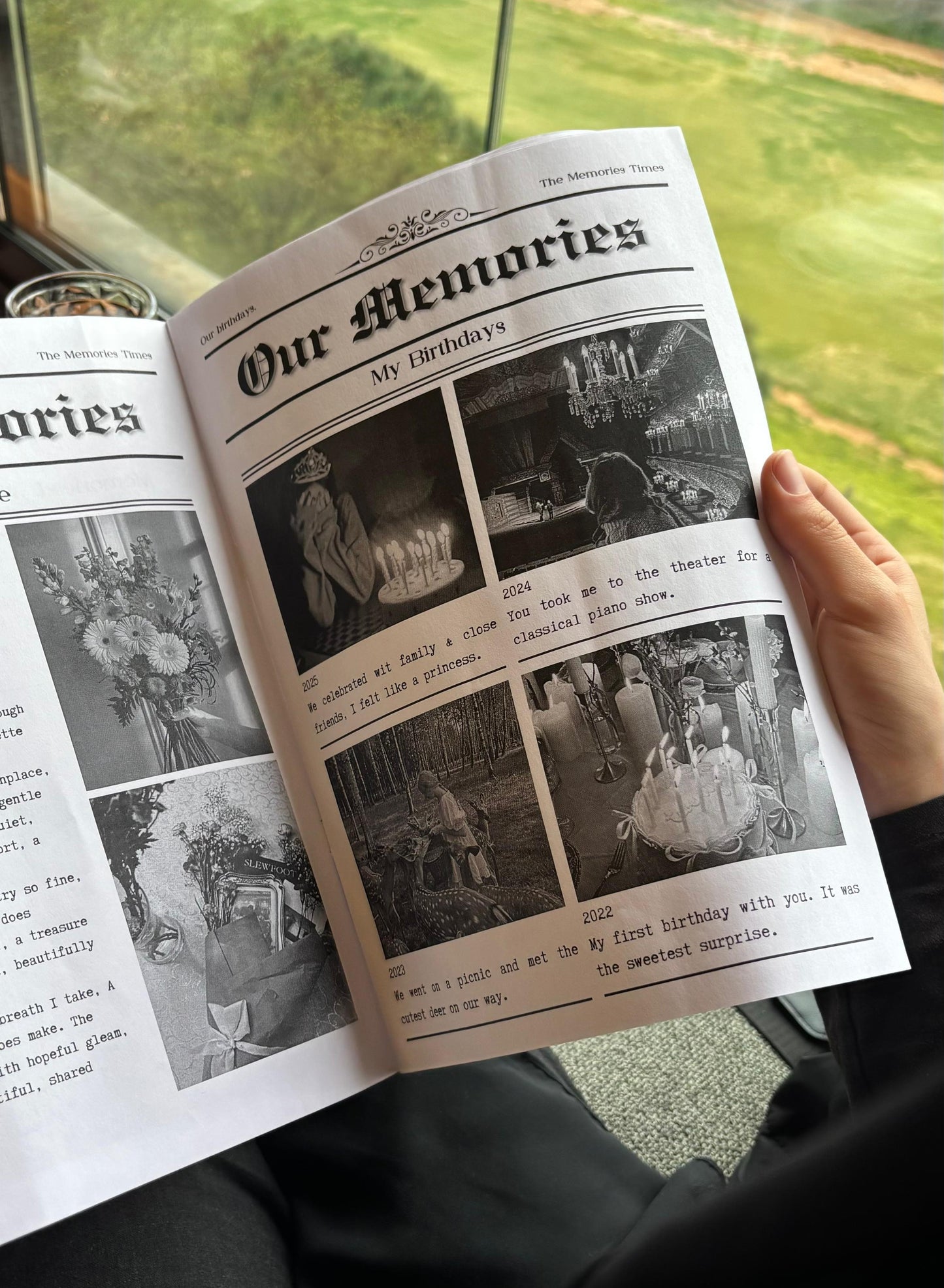 Printable Memories Newspaper