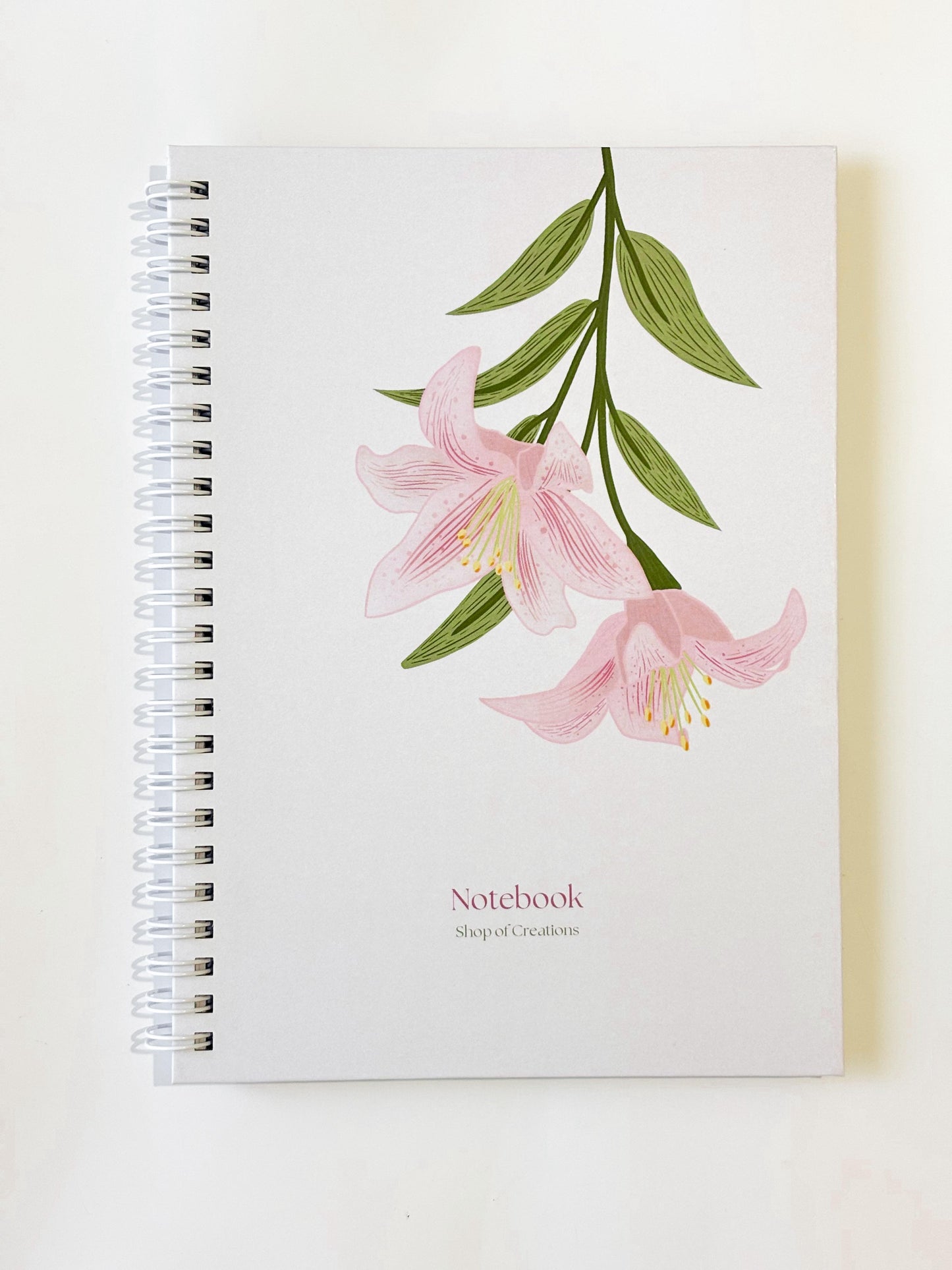 A5 Hardcover Notebook with planning sections