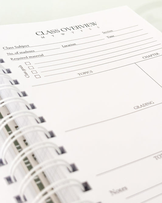 Teacher Planner