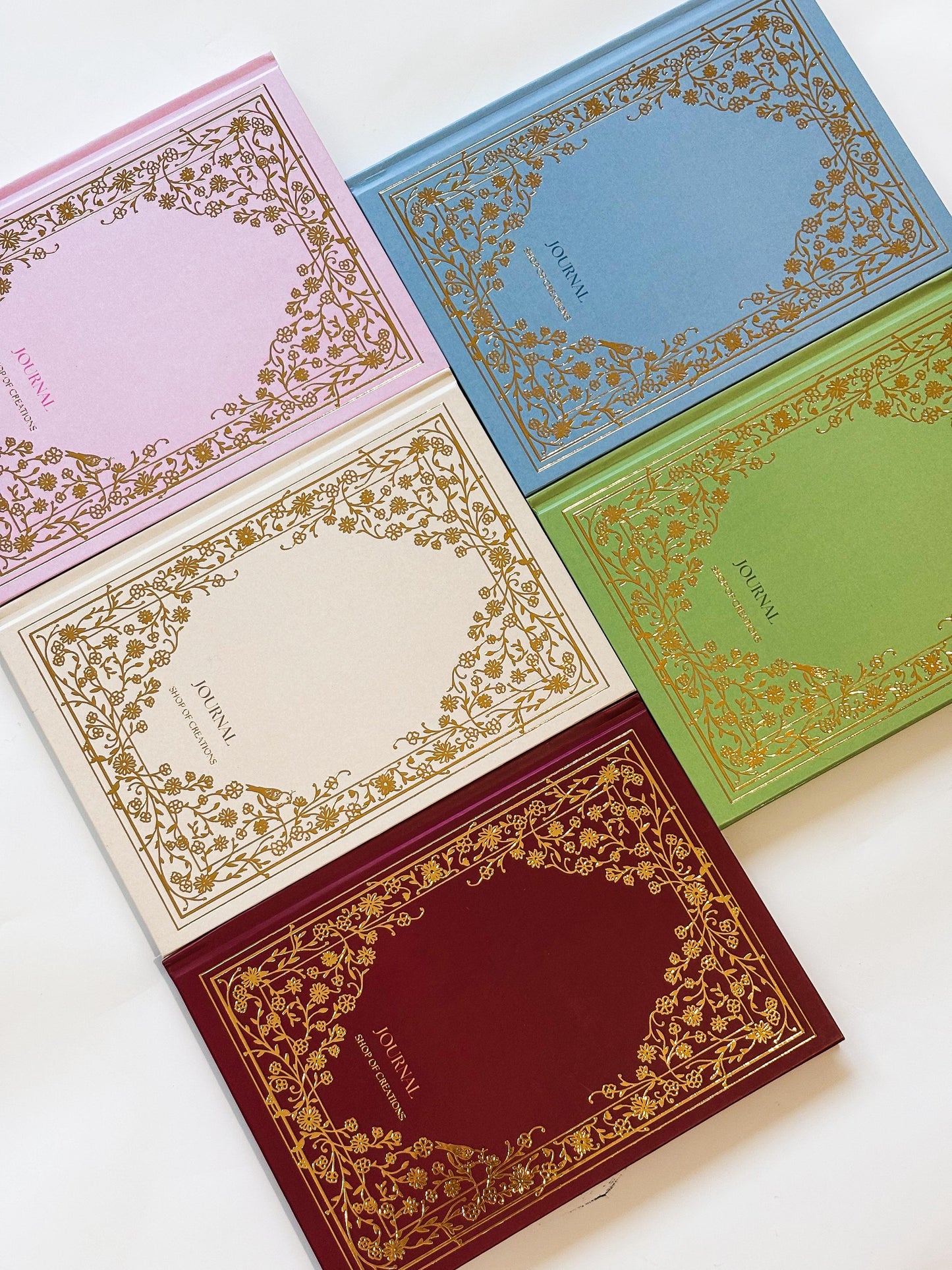 Journal - Ornamental Floral, Dotted