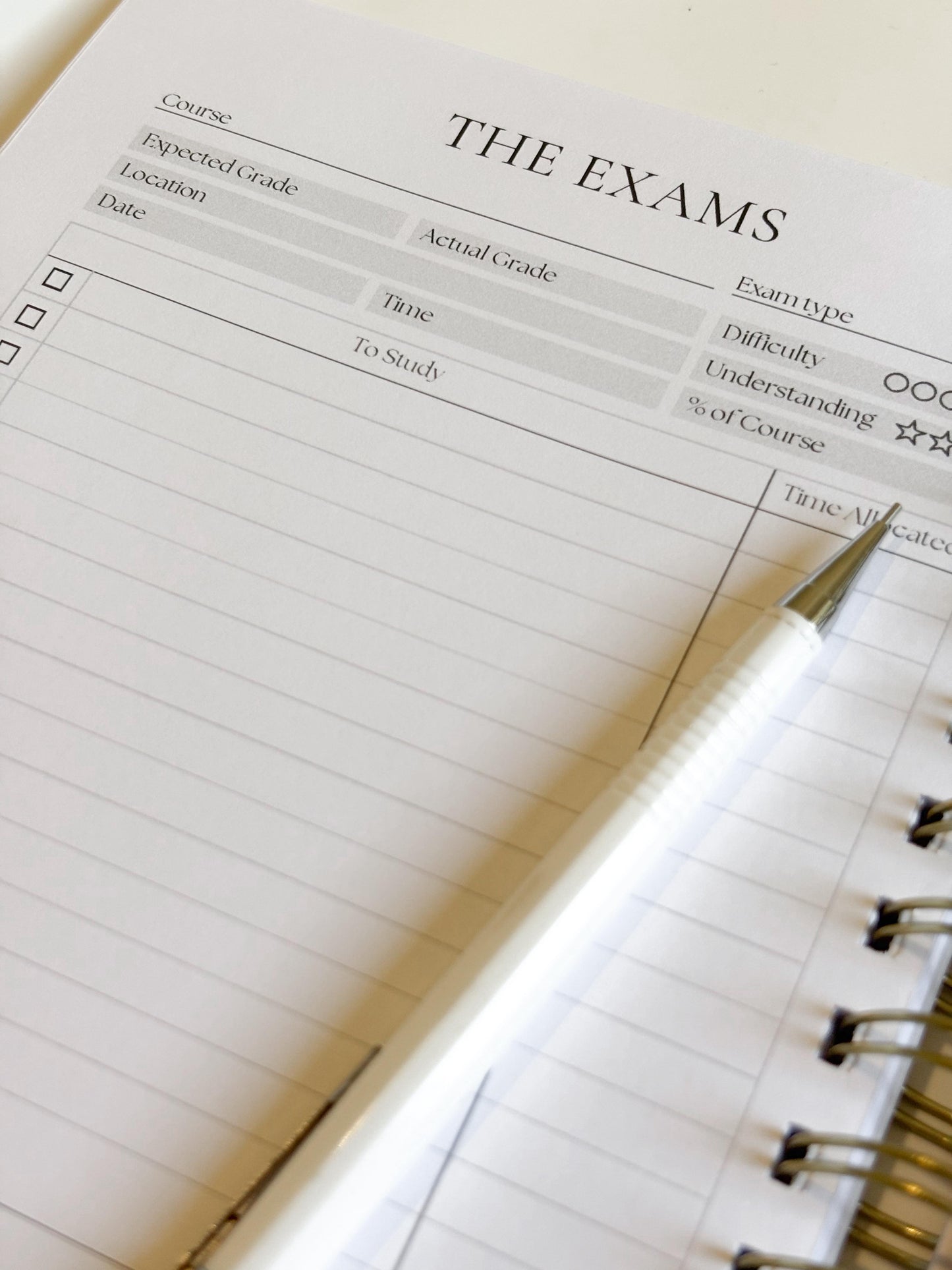 Medical Student Planner